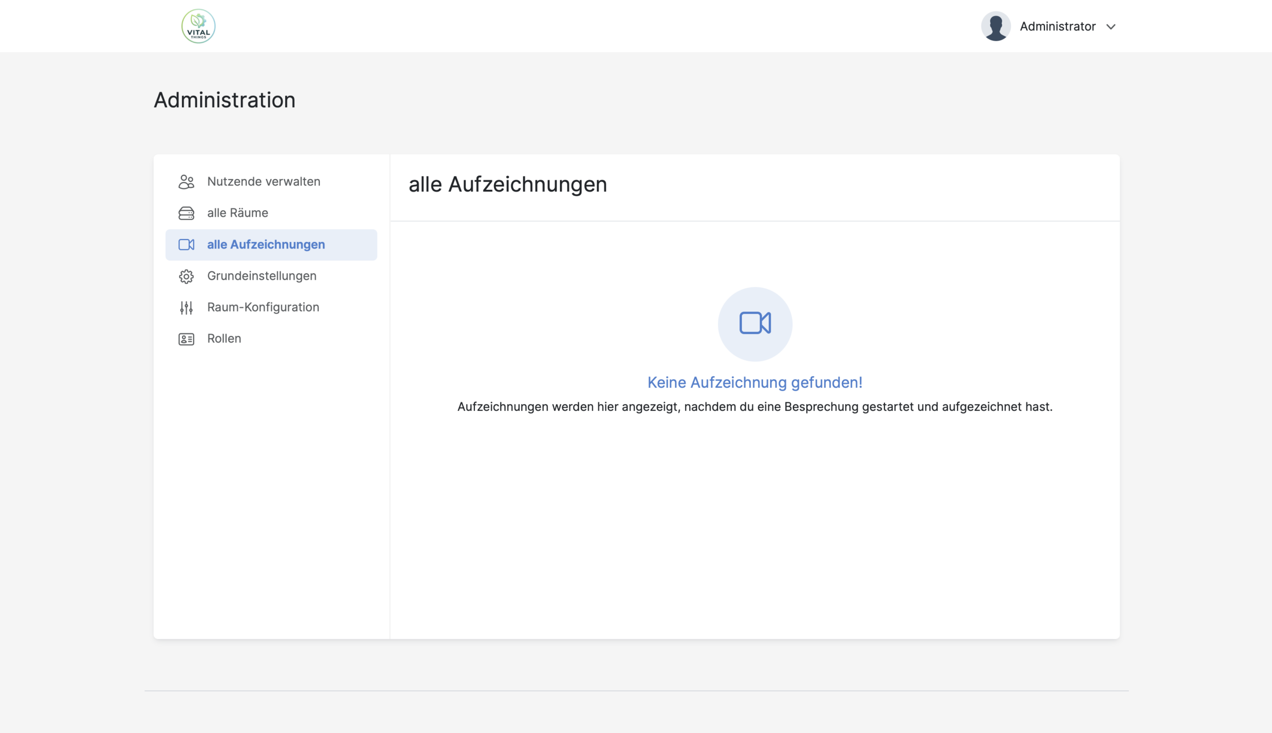Administration – Theme-Anpassungen